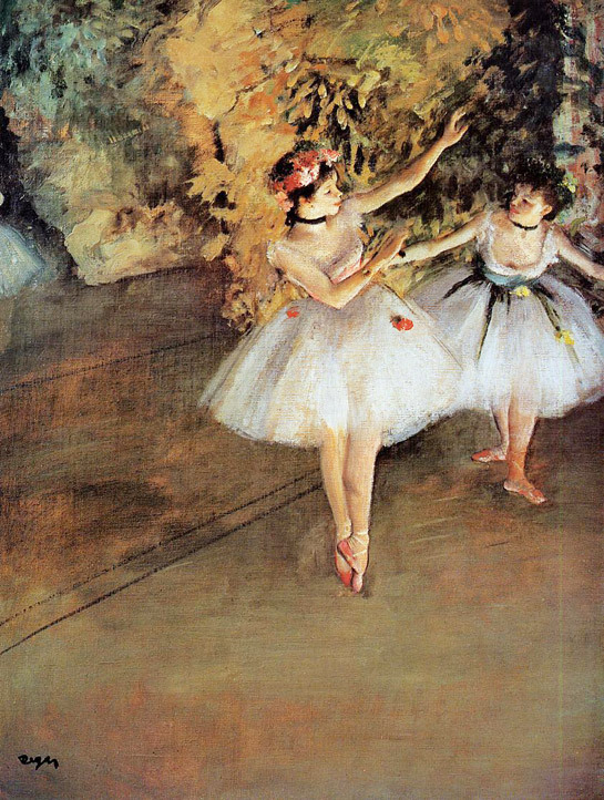 Two Dancers on Stage, 1874   Oil on canvas.jpg