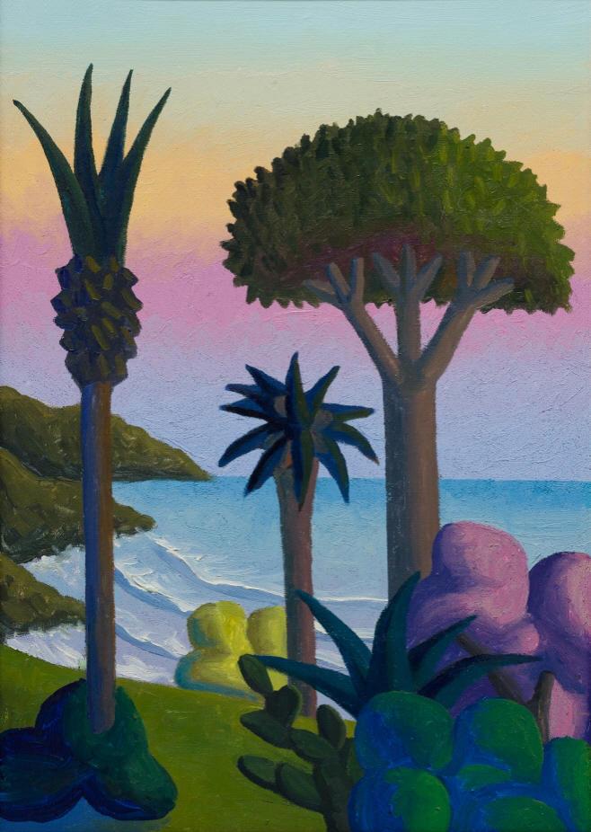 Una sera(70x50cm Oil on Canvas 1998).jpg