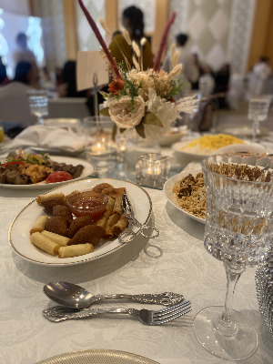Dubai wedding Arab​ conventional food buffet