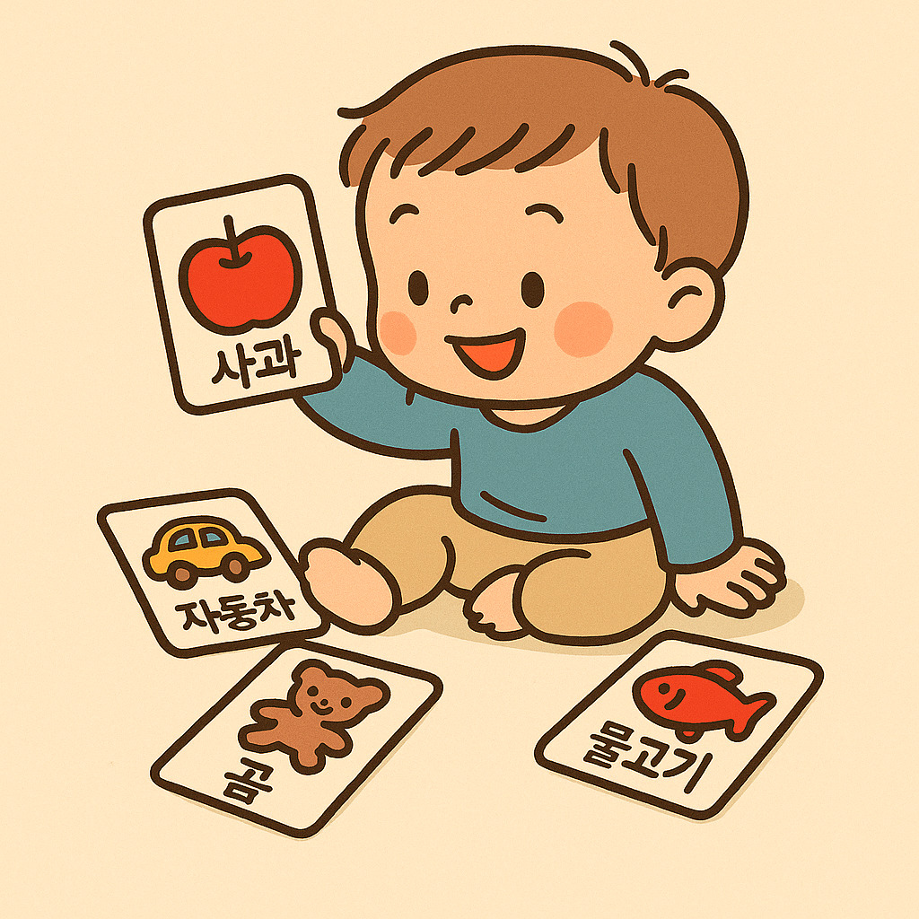 엄마, 유담이랑 좀 놀아줘요.