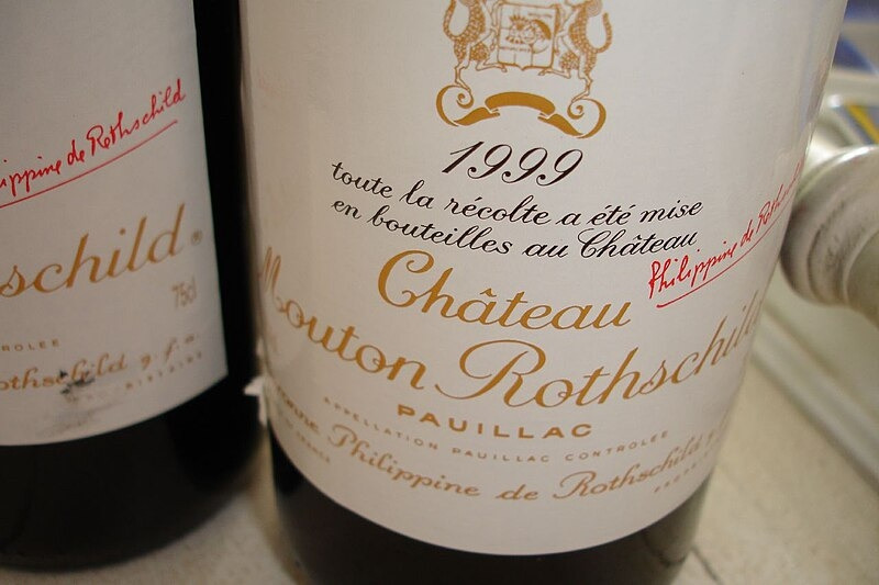1999 Chateau Mouton Rothschild.jpg - Wikimedia Commons .jpg