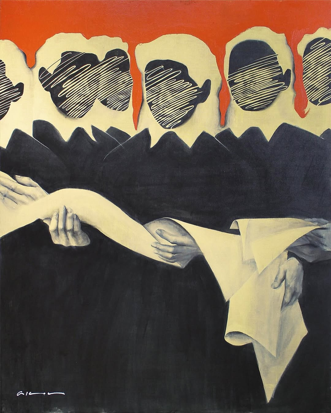 멀리서 보아야 보입니다. 일본 출신 작가 아이콘웍스 aiconworks(@aiconworks)는 심플한 선으로 사람의 얼굴을 그려내는 작가입니다. 선의 두께, 간격, 각도 등으로 사람의 얼굴과 표정 등을 그려내죠. 특히 군더더기 없는 담백함이 매력적인 작품인데요.“Less is More”, 적을수록 많다는 그의 미니멀리즘 철학을 담고 있으며, 보는 이가 얼굴 속에 담긴 한계  (2).jpg