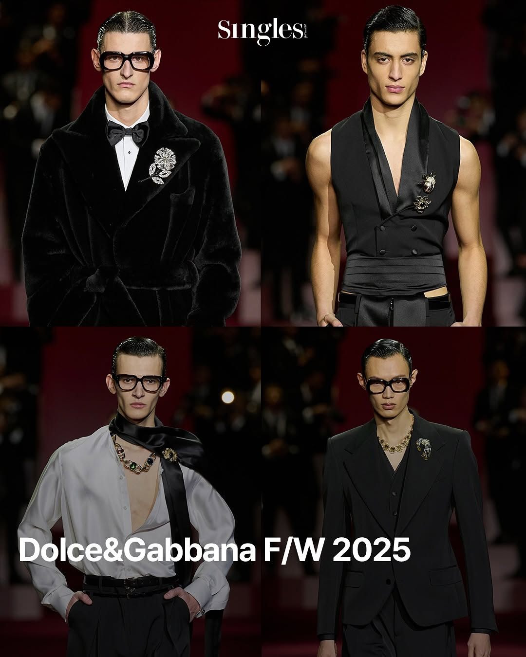 패션계의 축제, 패션위크 시즌이 돌아왔습니다. 매해 패션위크의 첫 포문을 여는건 바로 밀라노 멘즈 패션위크죠. 오늘 한국 시간으로 오후 8시를 마지막으로 지난 5일간의 밀라노 멘즈 패션위크가 막을 내리는데요. 싱글즈가 밀라노 패션위크의 핵심 쇼들을 쏙쏙 추려 알려드립니다.�  돌체앤가바나(@dolcegabbana)‘파파라치(Paparazzi)’라는 주제의 컬렉션을 선보인 돌 (3).jpg