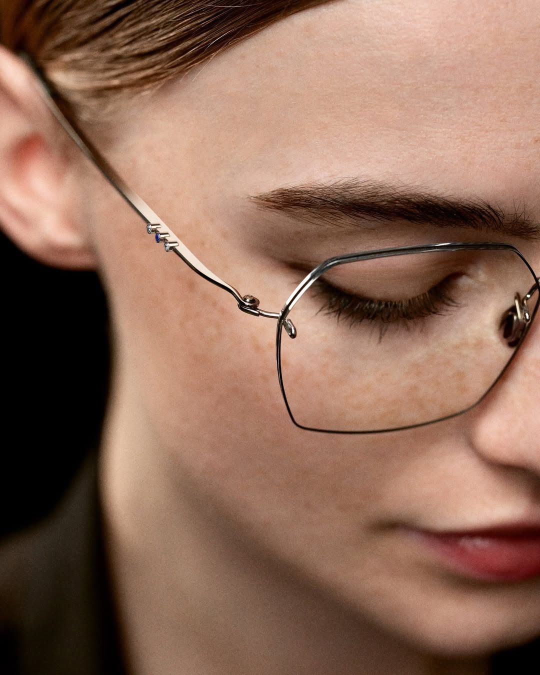 Berit wears Precious Collection in solid gold. Crafted in Denmark #VisionaryByDesign #LINDBERG #.jpg