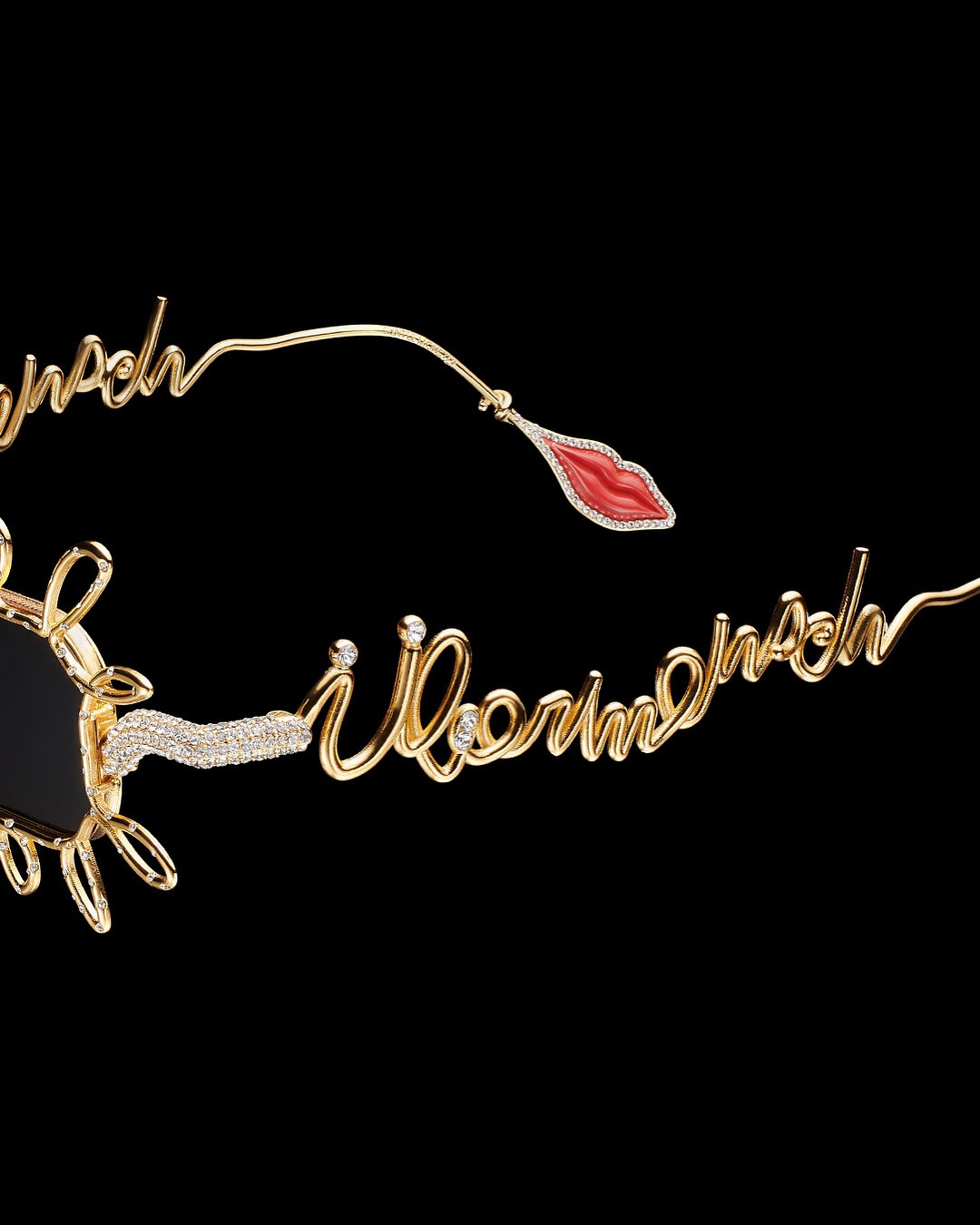 Custom Eyewear for @xxxibgdrgn⠀Eye Cloud, featuring a cloud-shaped frame and 168 detachable charms, captures the free spirit of G-DRAGON.⠀Inspired by the G-DRAGON’s favorite flower daisy, Übermensch embodies the (3).jpg