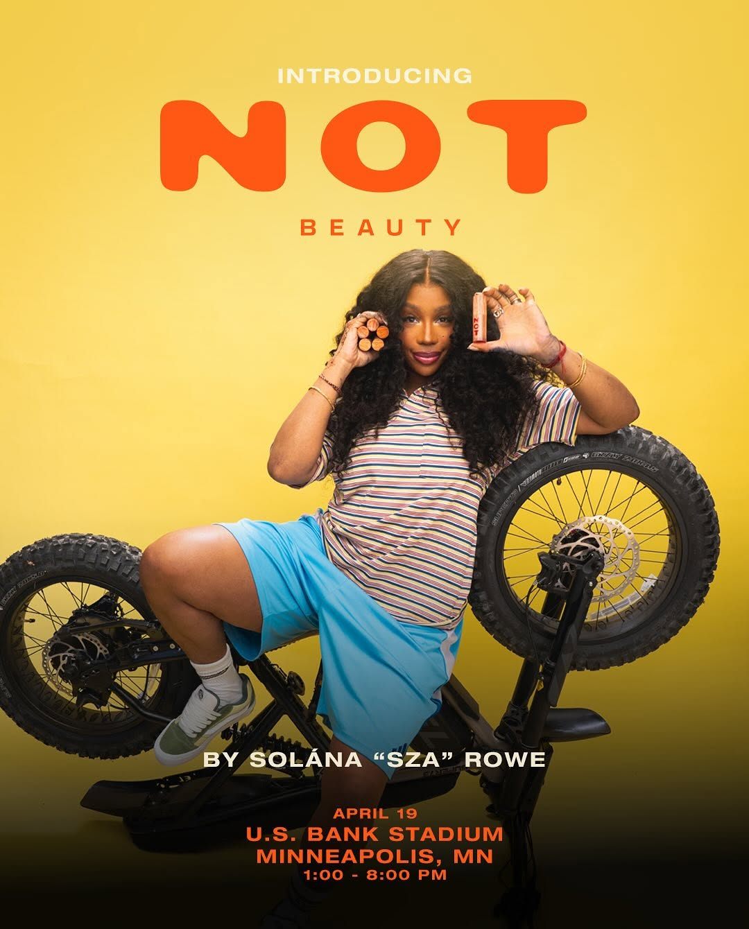 Meet me at U.S. Bank Stadium in Minneapolis, MN at the first NOT BEAUTY pop up! April 19th 1-8 PM OPEN TO ALL FANS! SEE YOU IN 3 DAYS !! (1).jpg