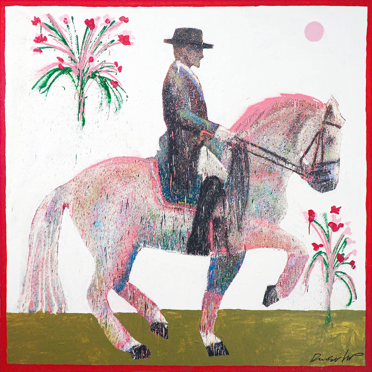 73) sunset 2022 100s 130 x 130 cm aceylic on canvas 복사.jpg