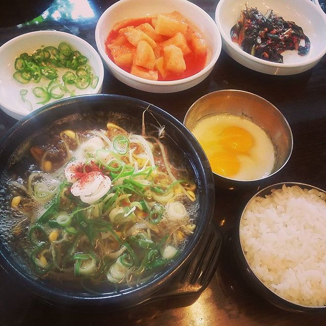 콩나물국밥
