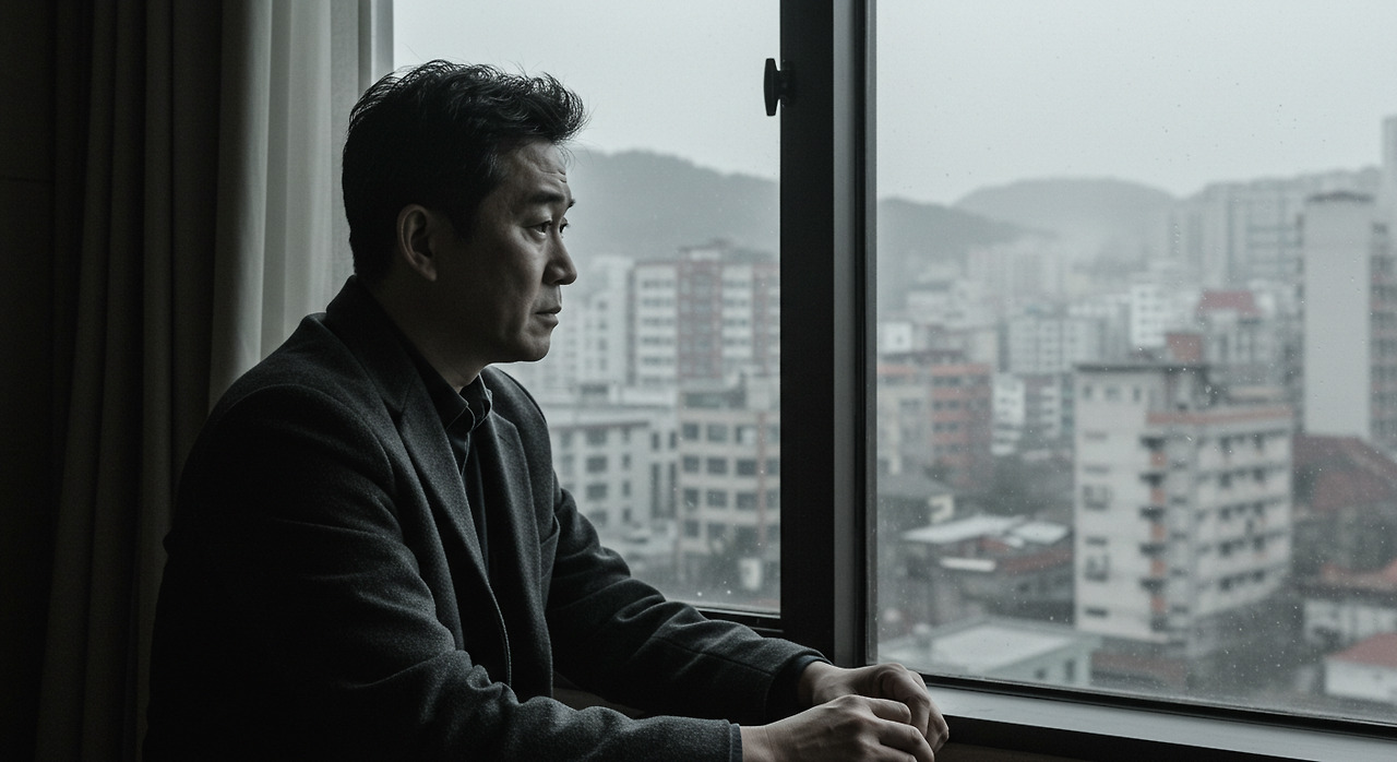 중년 창밖보는 외로움 4.jpg