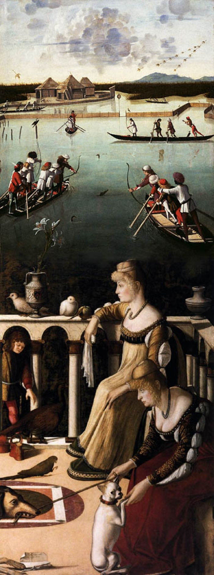 Hunting on the Lagoon and Two Venetian ladies  [photographic reconstruction].jpg
