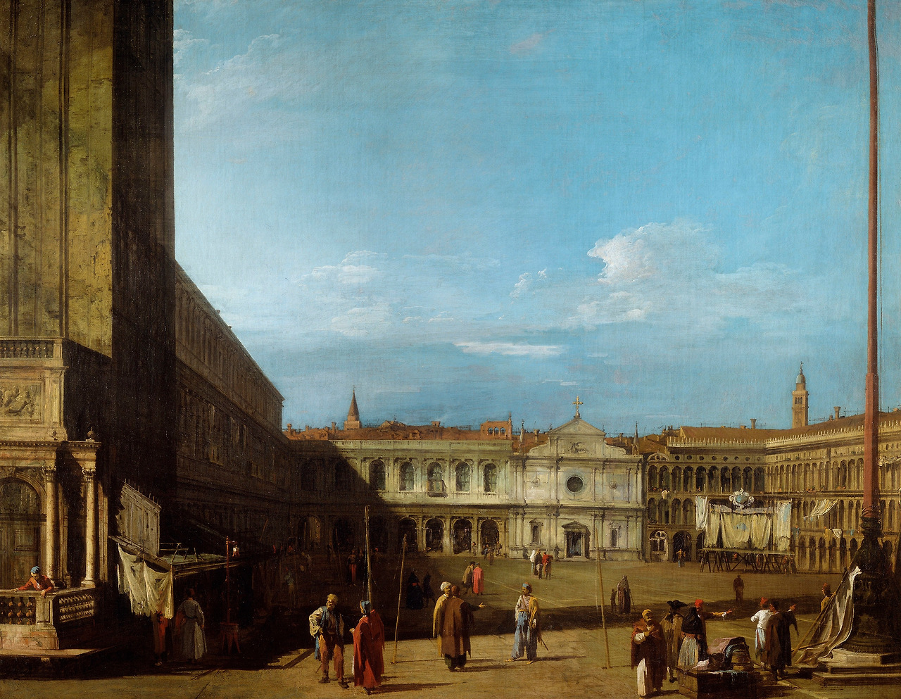Canaletto, Piazza San Marco verso la chiesa di San Geminiano, 1723-24, Royal Collection.jpg