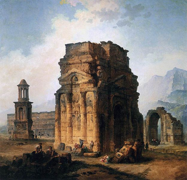 624px-Hubert_Robert_-_The_Arc_de_Triomphe_and_the_Theatre_of_Orange_-_WGA19600.jpg