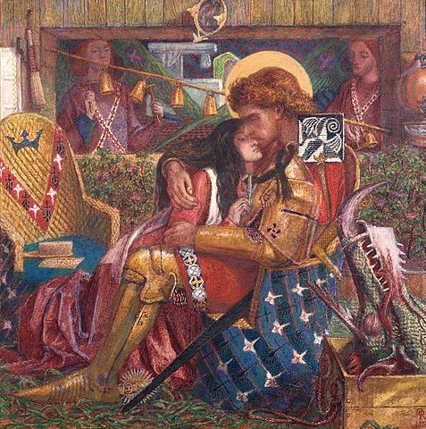 477px-Dante_Gabriel_Rossetti_-_The_Wedding_of_St_George_and_Princess_Sabra.jpg