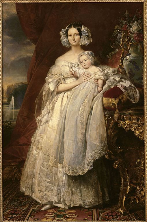 509px-Portrait_of_Helene_of_Mecklenburg-Schwerin%2C_%28Duchess_of_Orleans%29_with_her_son_Prince_Louis_Philippe%2C_Count_of_Paris_by_Winterhalter.jpg