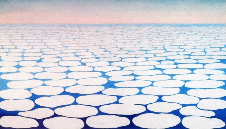 Georgie O’Keeffe, Sky above clouds III, 1963.jpg