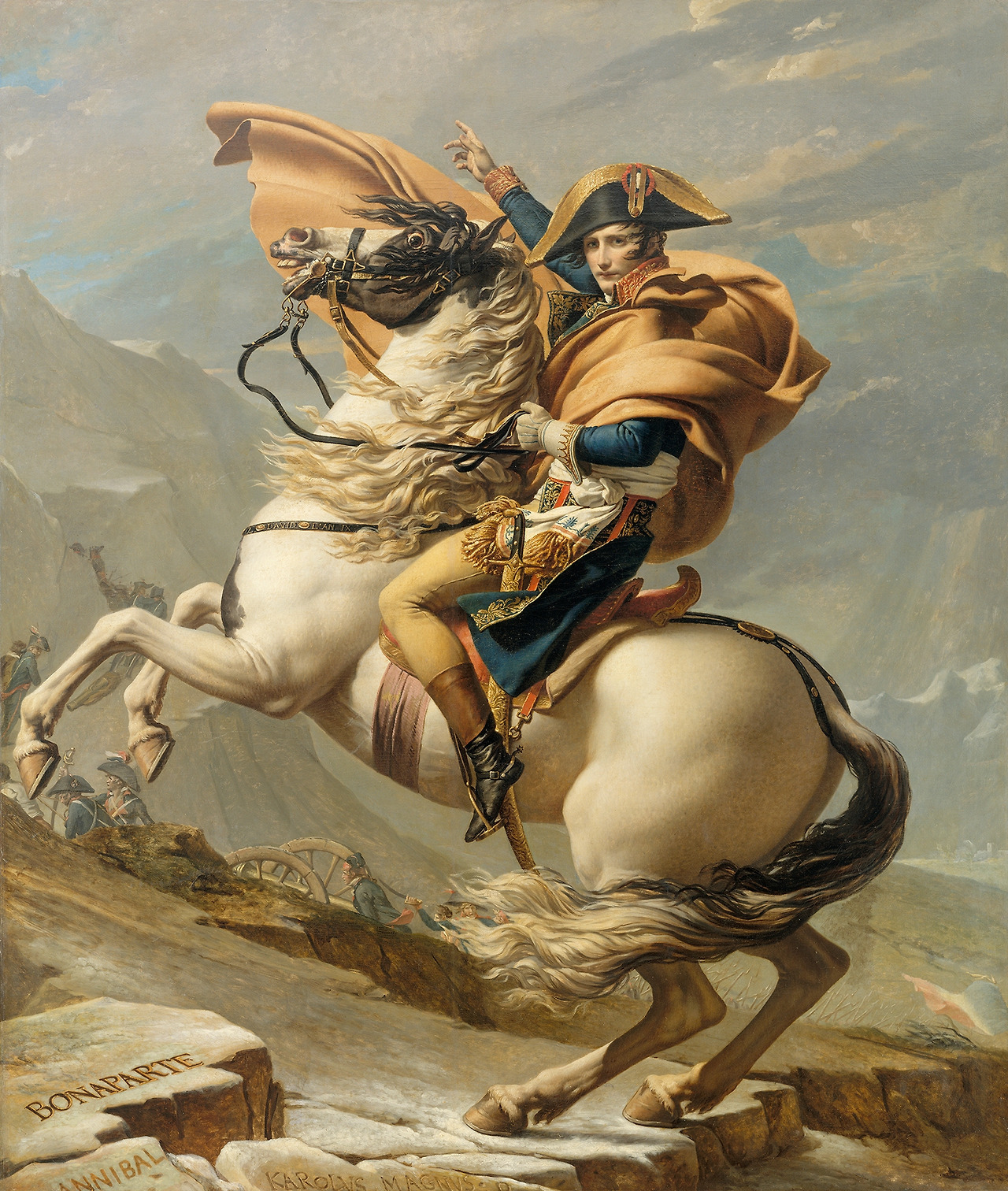 05 Le Premier Consul franchissant les Alpes au col du Grand Saint-Bernard.jpg