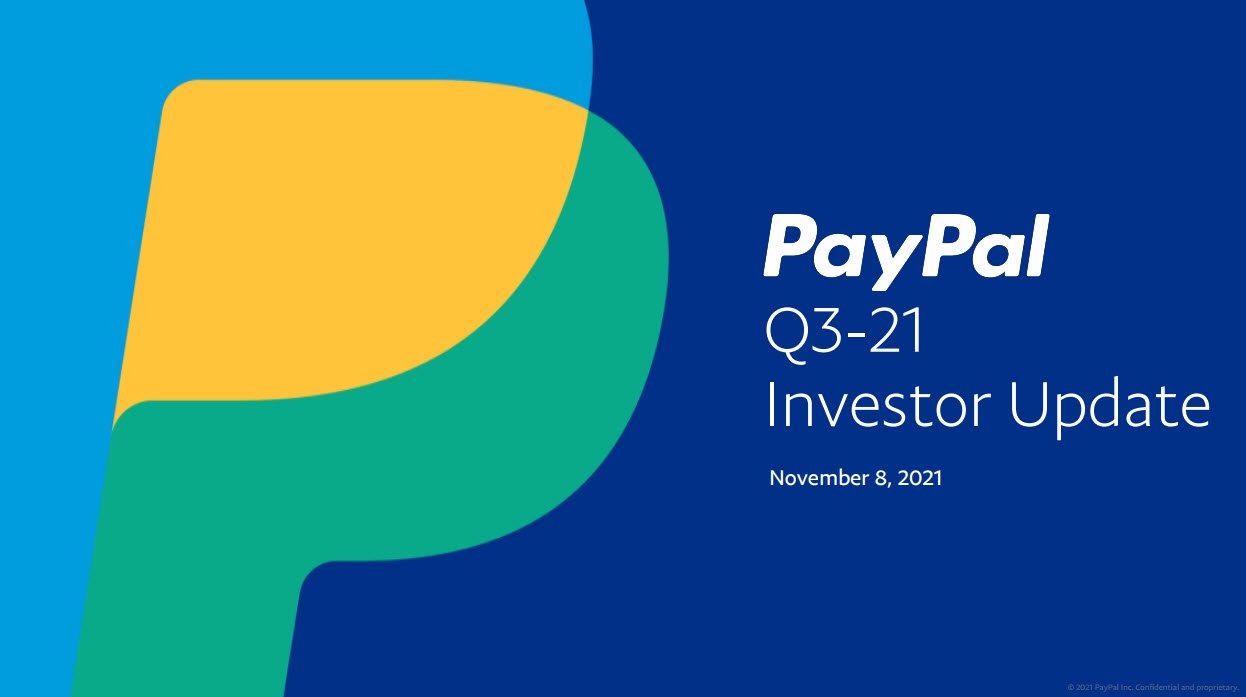 페이팔 2021년 3분기 실적 발표