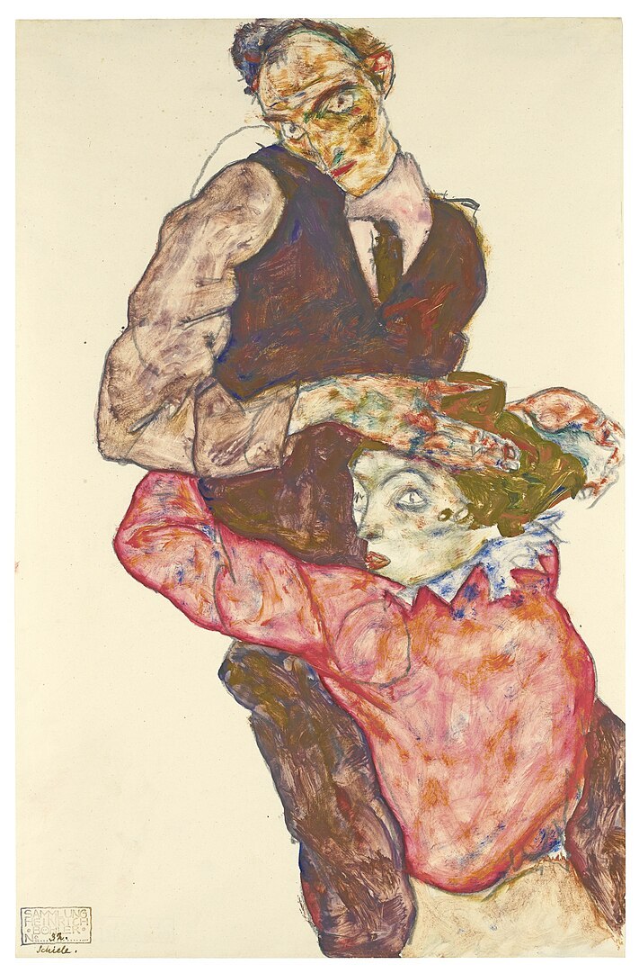 711px-EGON_SCHIELE_1890_-_1918_LIEBESPAAR_(SELBSTDARSTELLUNG_MIT_WALLY)_(LOVERS_-_SELF-PORTRAIT_WITH_WALLY).jpg