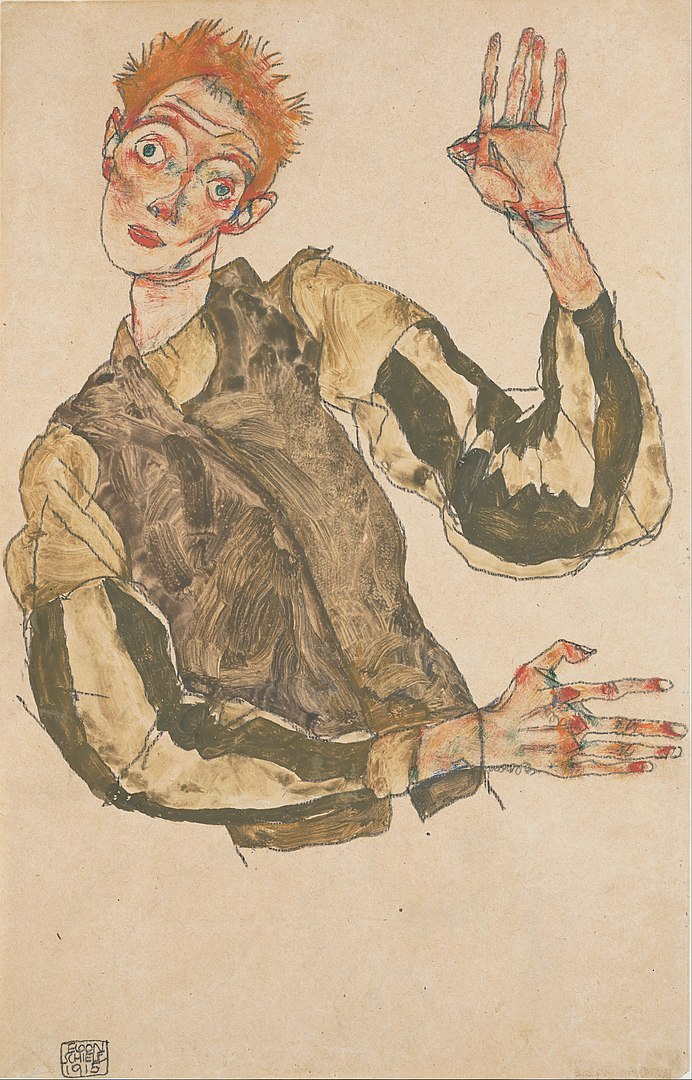 692px-Egon_Schiele_-_Self-Portrait_with_Striped_Armlets_-_Google_Art_Project.jpg