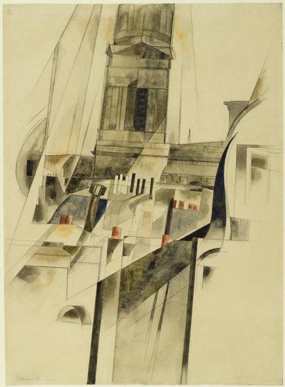 Brooklyn_Museum_-_Roofs_and_Steeple_-_Charles_Demuth_-_overall.jpg