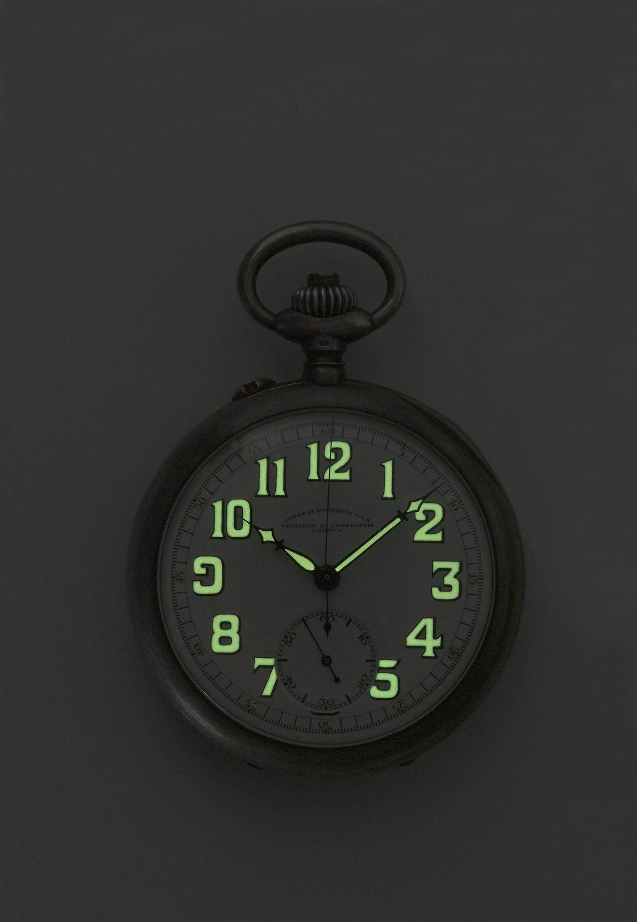 17. 미국 엔지니어 부대를 위해 제작한 스테인리스 실버 포켓 워치 - 1919년.jpg