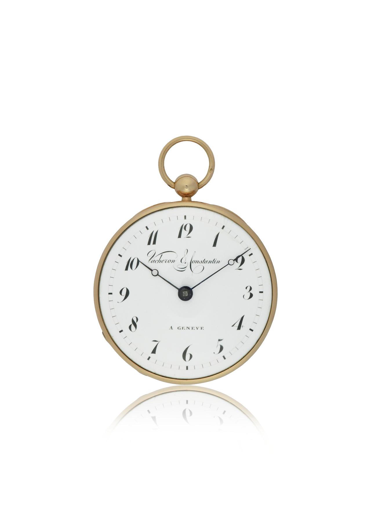 2. “Vacheron Constantin”이 새겨진 다이얼을 탑재한 초기 골드 포켓 워치 (Ref. 11956) – 1825년.jpg