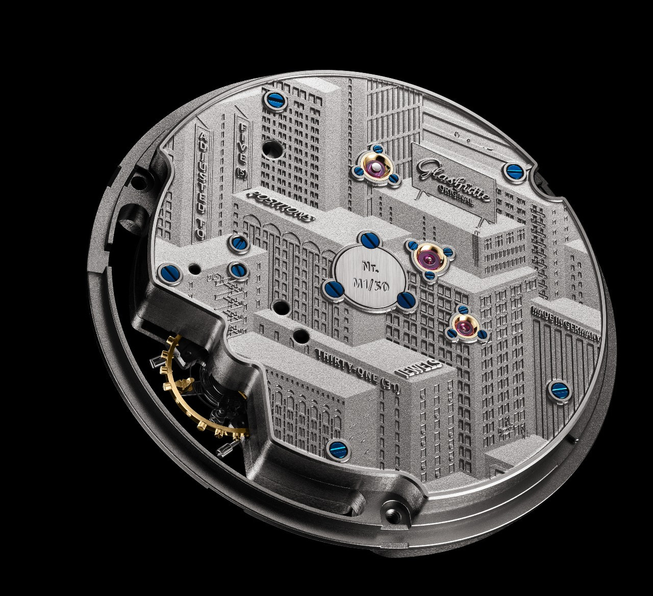 글라슈테 오리지날_파노인버스 리미티드 에디션_무브먼트 뒤_검은배경.jpg