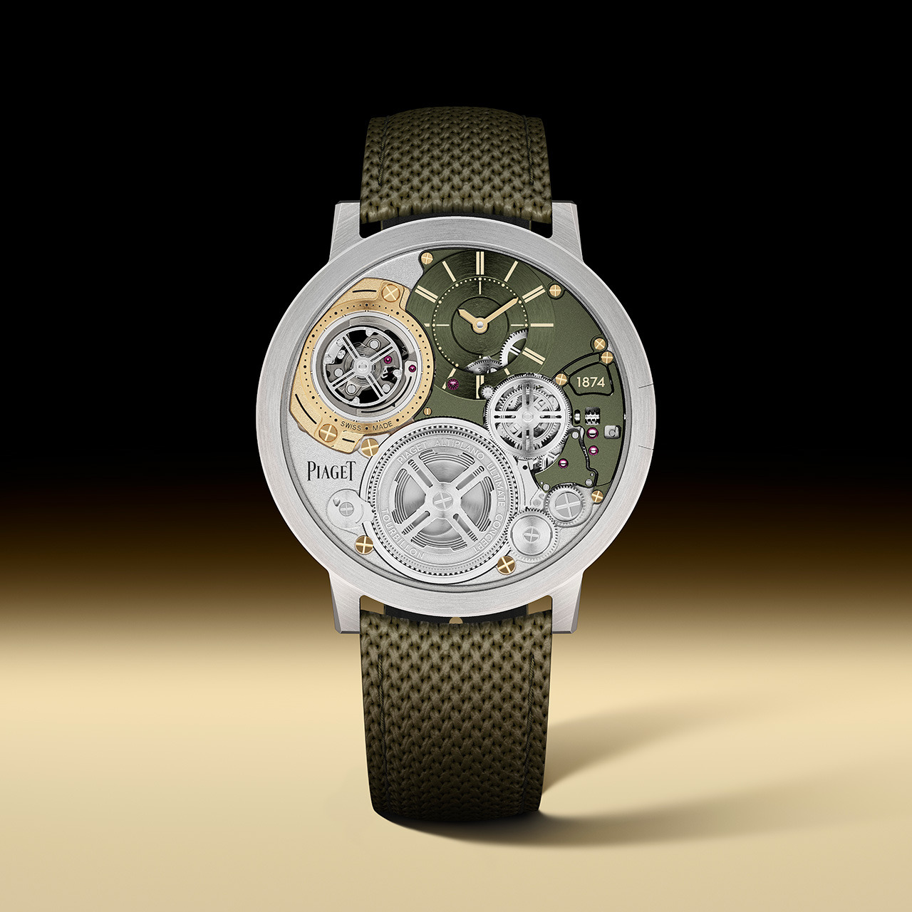 피아제 알티플라노 얼티메이트 컨셉 뚜르비옹 카키 그린-정면.jpg