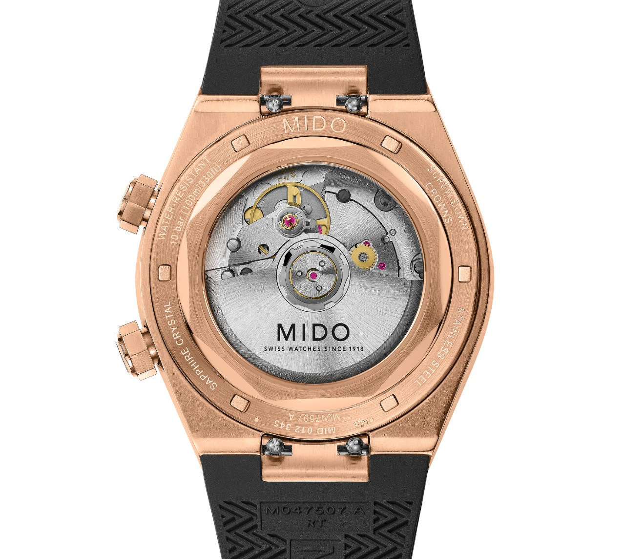 미도 멀티포트 8 투-크라운즈 로즈 골드 PVD (4).jpg