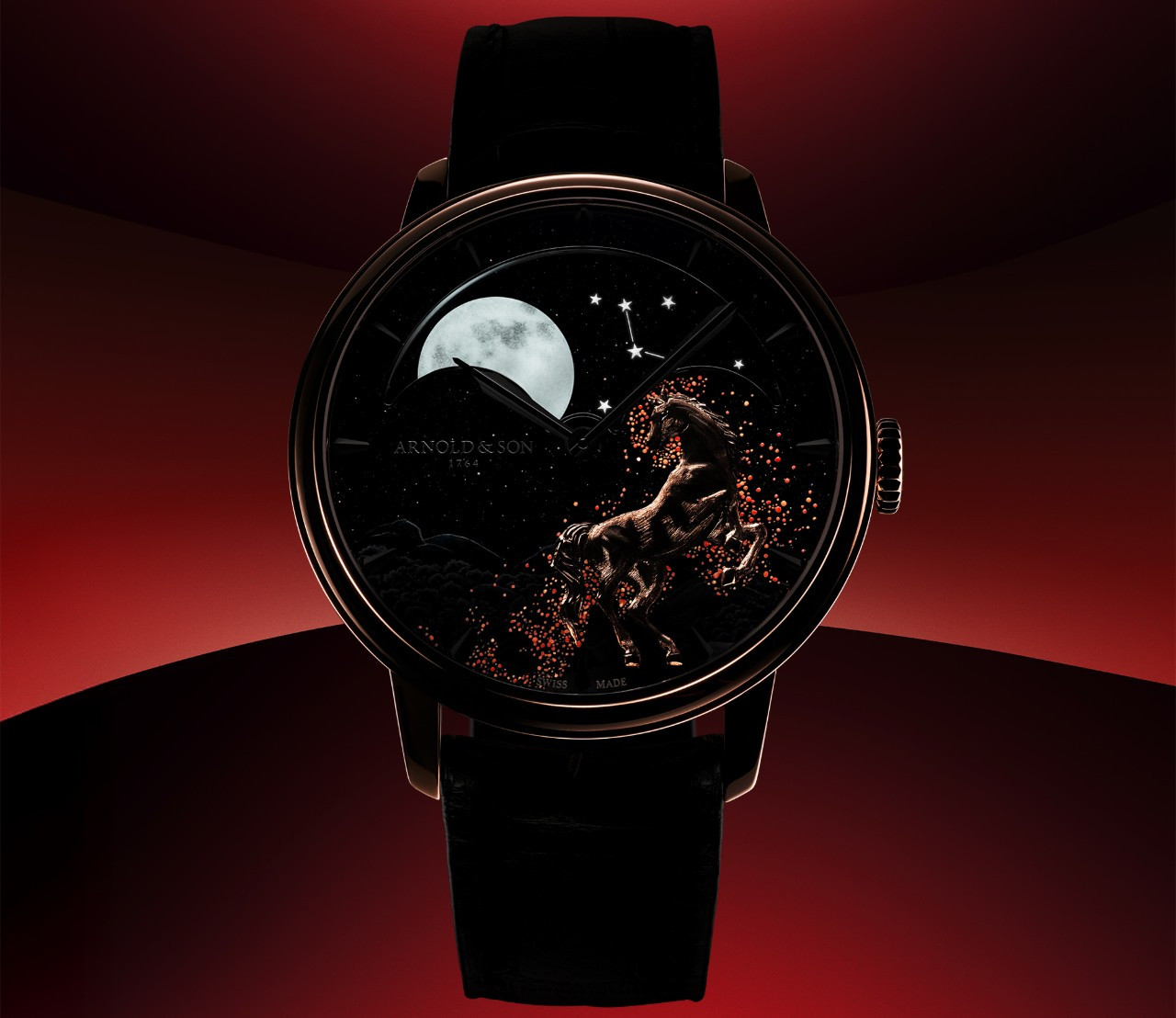 아놀드 앤 선 퍼페추얼 문 41.5 레드 골드 말의 해 (2).jpg