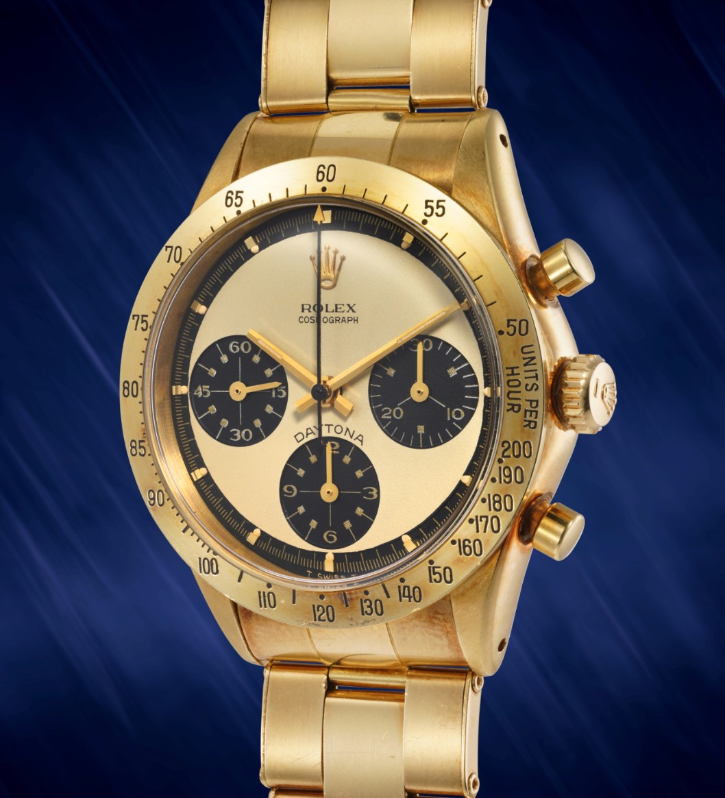 필립스 디케이드 원 경매-LOT 34 - Rolex Cosmograph Daytona ‘Paul Newman’골든 파고다.jpg