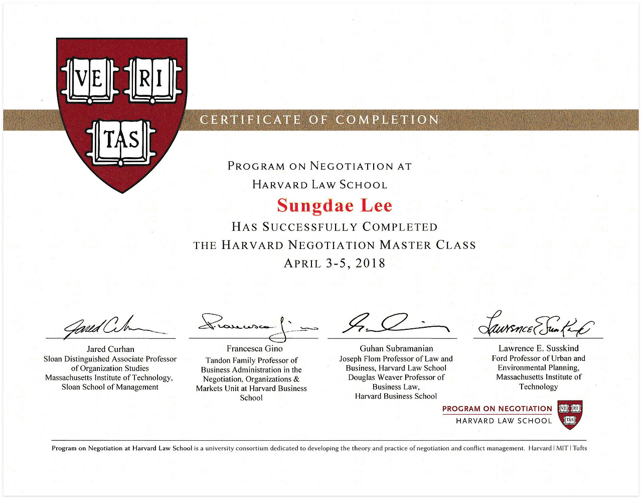 2018 Harvard Negotiation Master Class - 하버드 협상 마스터 과정.jpg