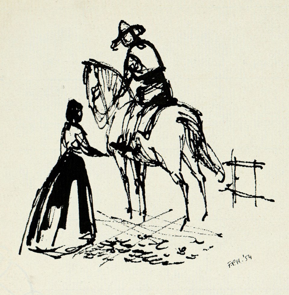 Disegno_per_copertina_di_libretto,_disegno_di_Peter_Hoffer_per_La_fanciulla_del_West_(1954)_-_Archivio_Storico_Ricordi_ICON012479.jpg