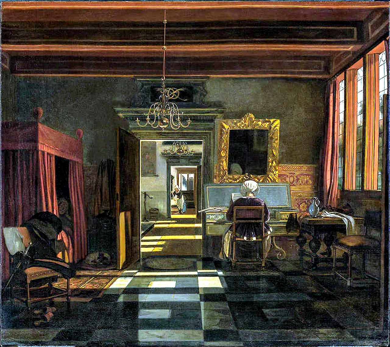 10-2_de Witte-Interior with a Woman Playing a Virginal 1660-67 Montreal Museum of Fine Arts.jpg