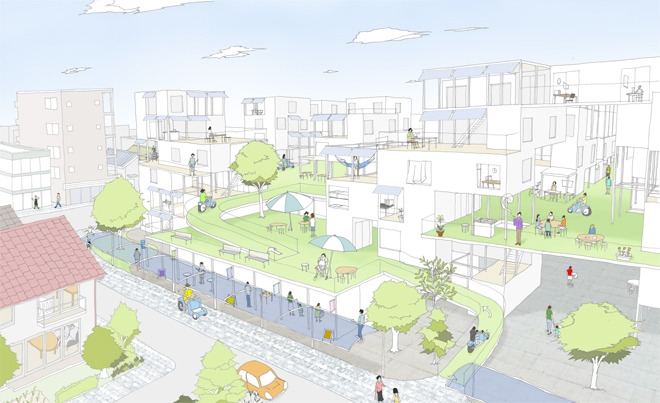 Local Community Area (Theoretical Project) Ⓒ Riken Yamamoto & Field Shop.jpg