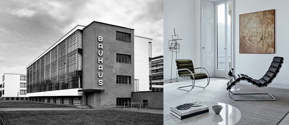 사진6) 바우하우스(1919~1933)와 세계적인 건축가 미스 반 데어 로에가 디자인한 의자.jpg