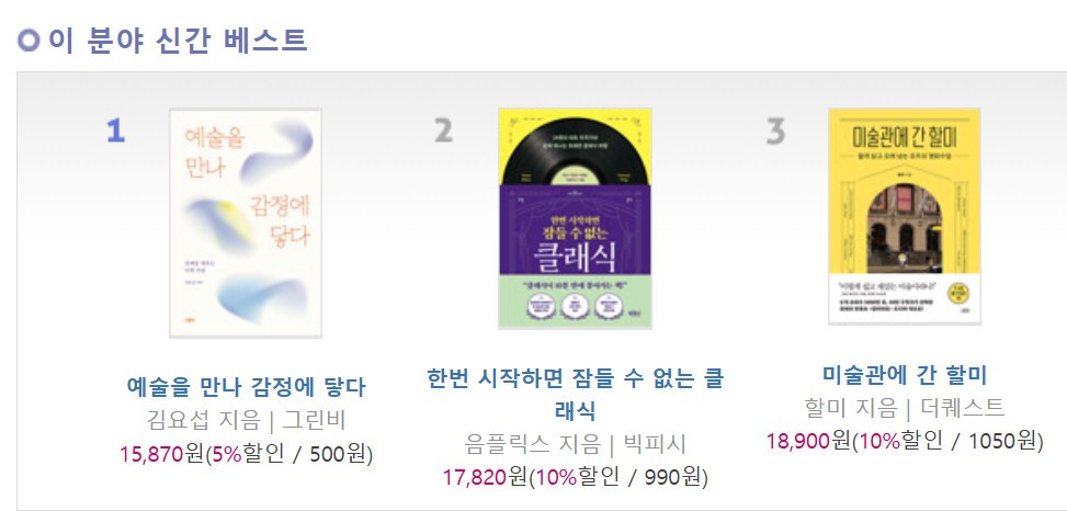 알라딘 청소년 문화 예술분야 신간 베스트.jpg