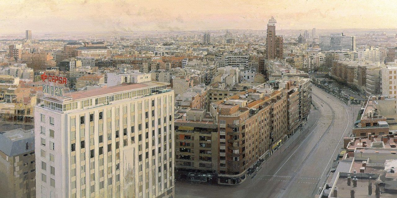 안토니오 로페스, 토레스 블랑카스의 마드리드.jpg