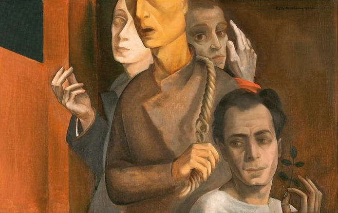 Self-Portrait_in_a_Shroud_(Group_picture),_1942 (1).jpg