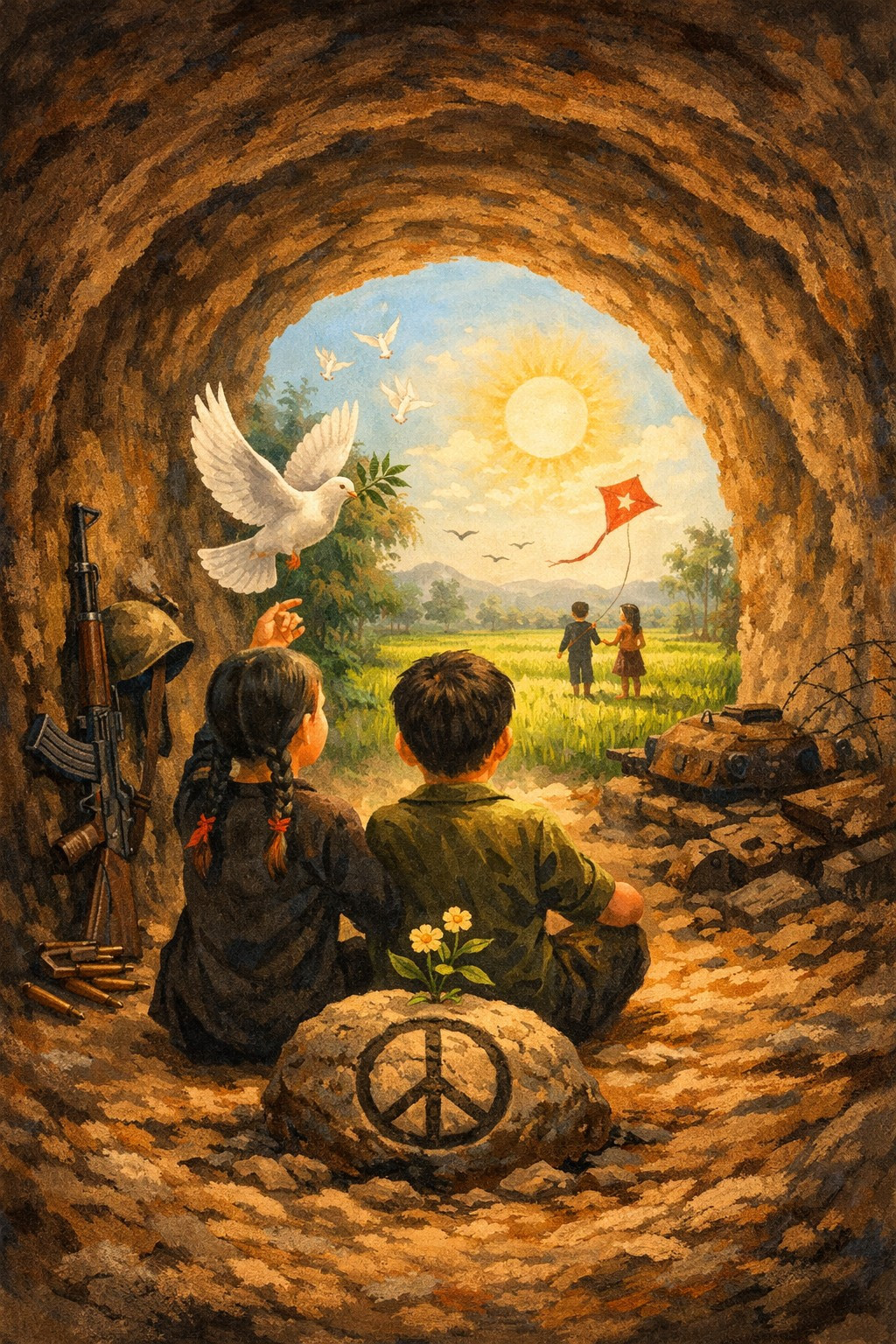평화의 상징, 전쟁의 흔적 속에서 (1).jpg