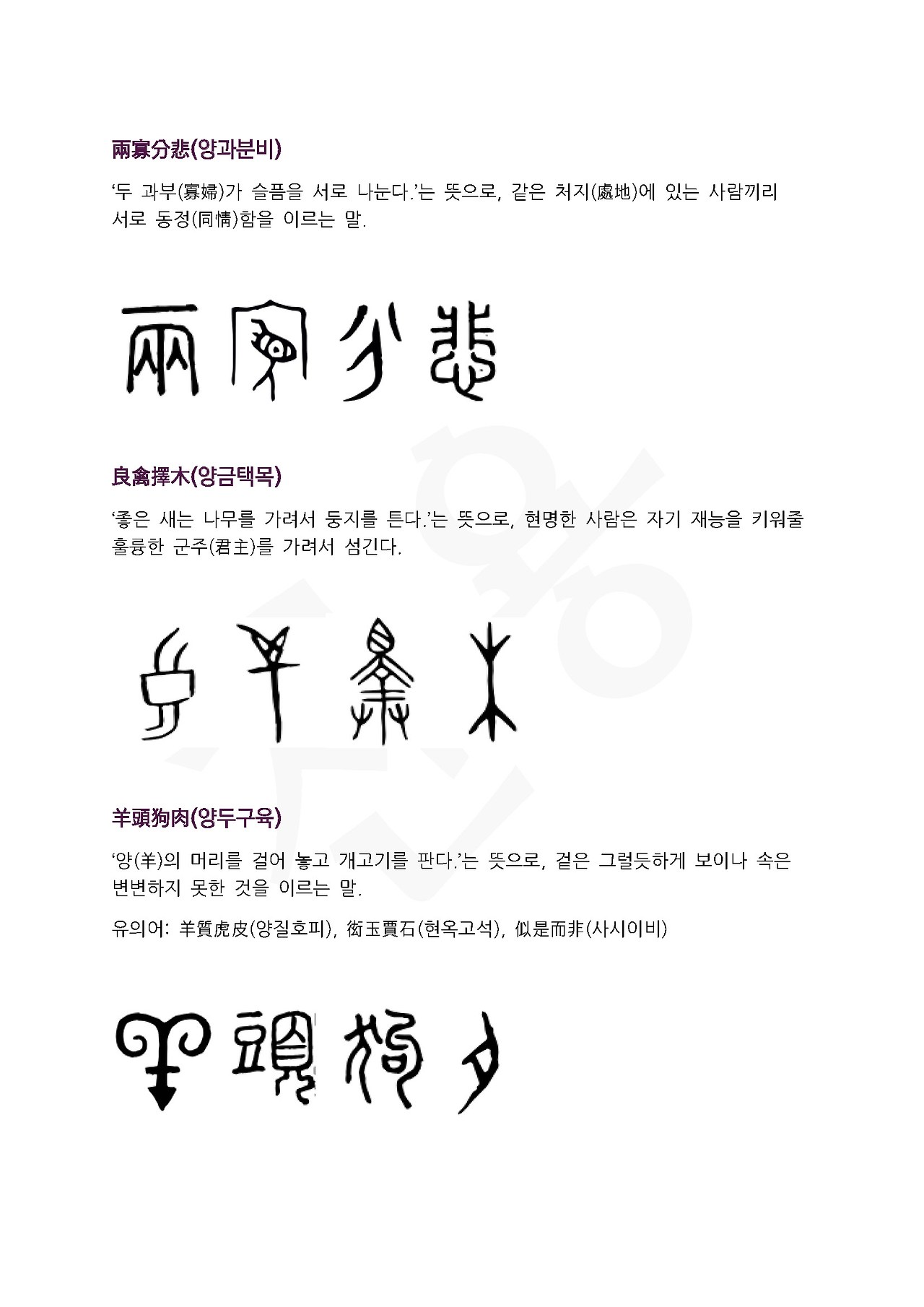 전서로 읽는 사자성어 (ㅇ~2, 양)_페이지_5.jpg