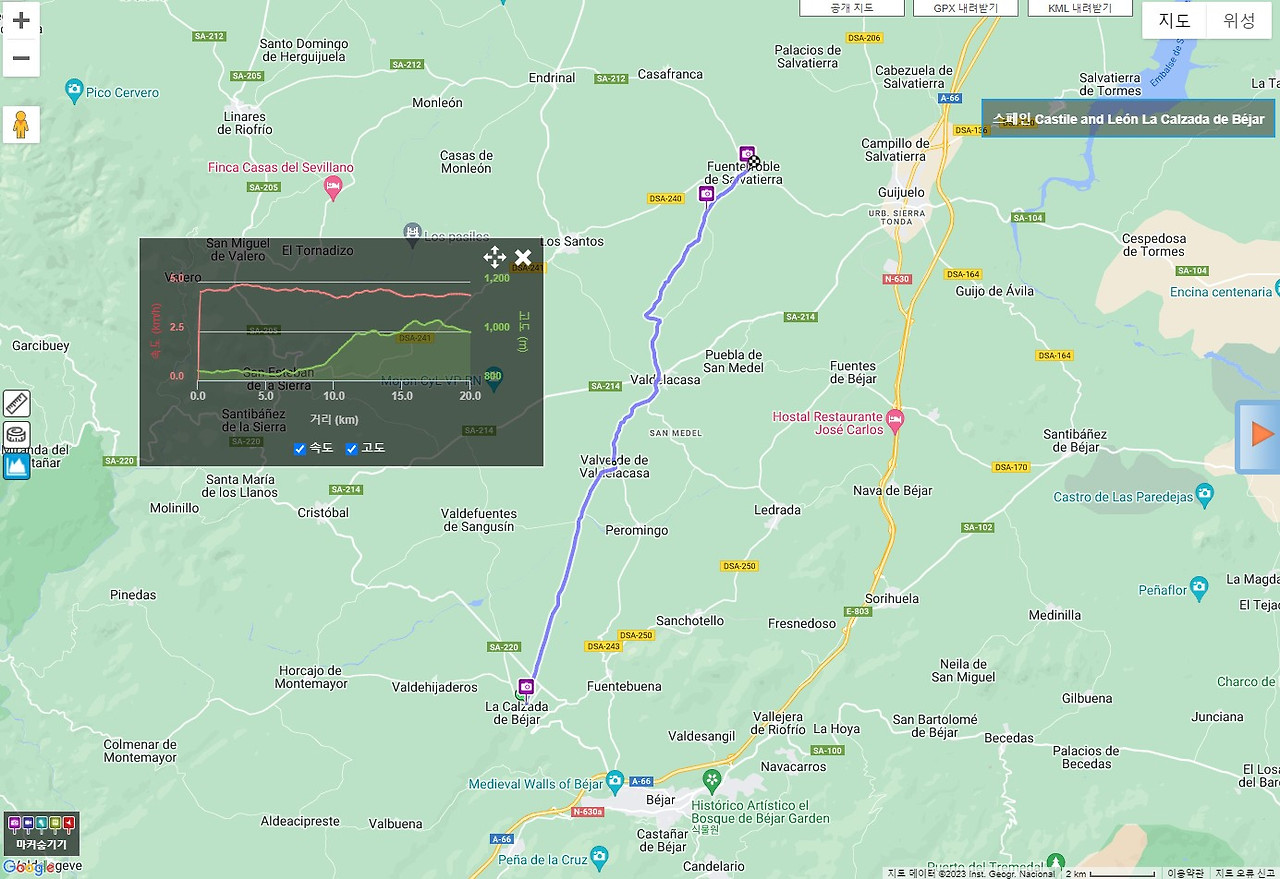 은의 길 16일 차, 램블러 기록.jpg