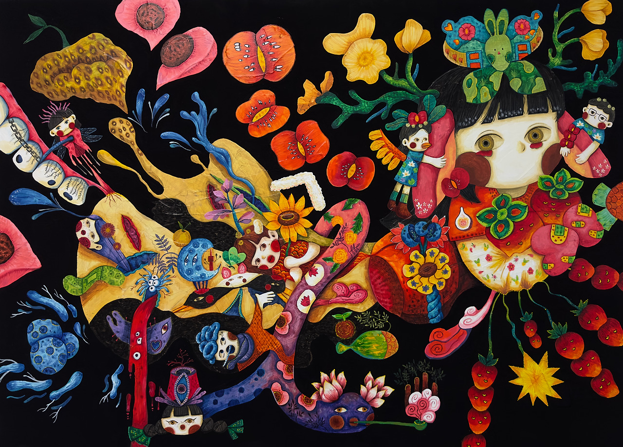 남겨두고온것들 65.1*90.9 mixed media 2025 .jpg