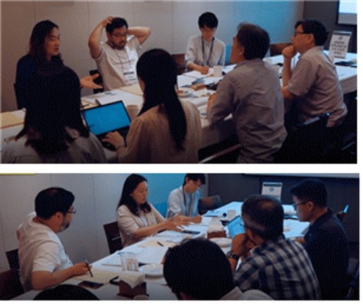 과학 문화 로봇 등 각 분야 전문가들의 숙고회의 순간.jpg