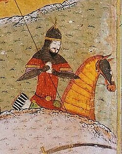 Battle_between_Timur_and_Toqtamish_Khan_in_1391._Zafarnama_of_1436_(Toqtamish_detail).jpg