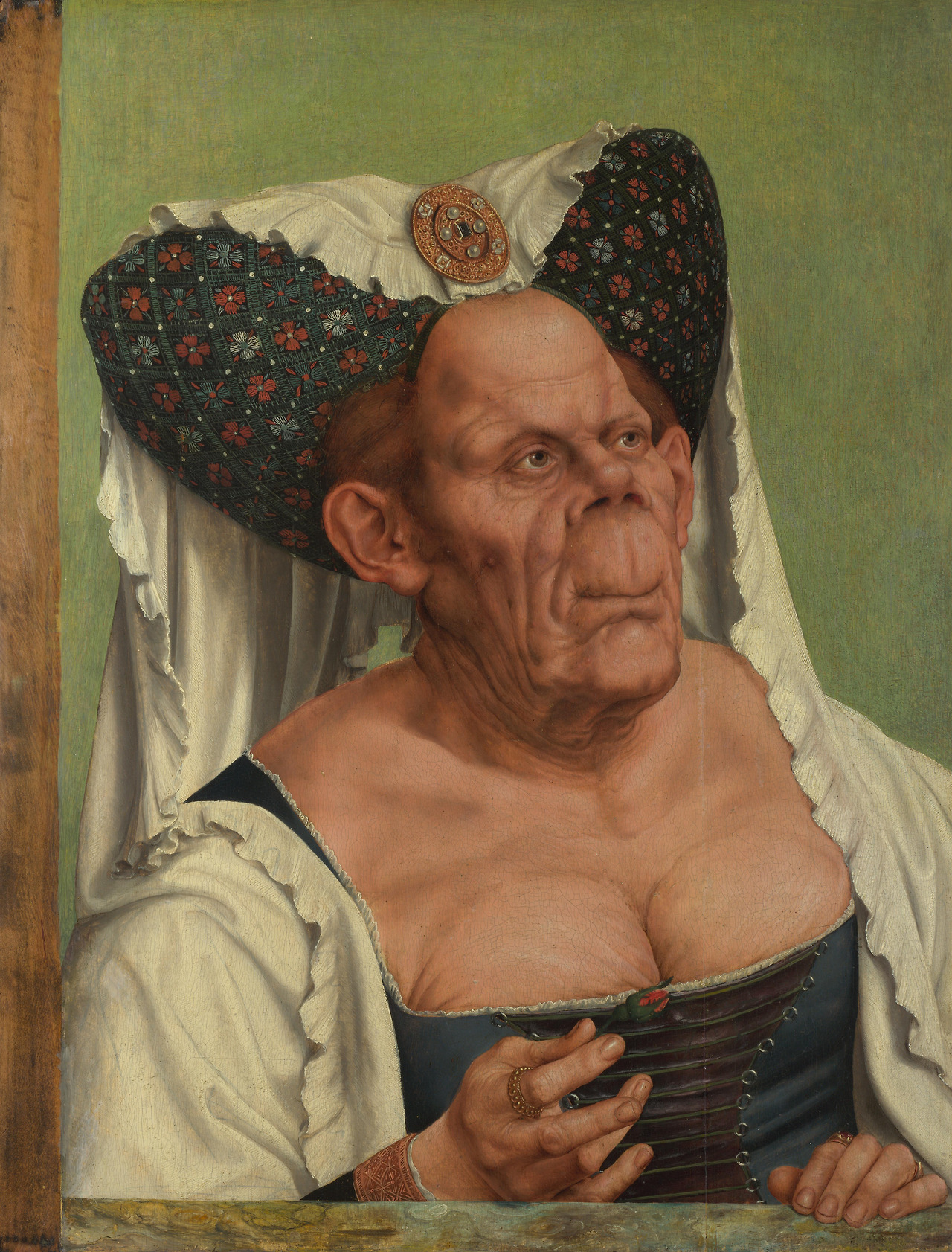A Grotesque Old Woman Oil on wood, 64 × 45,5 cm National Gallery, London.jpg