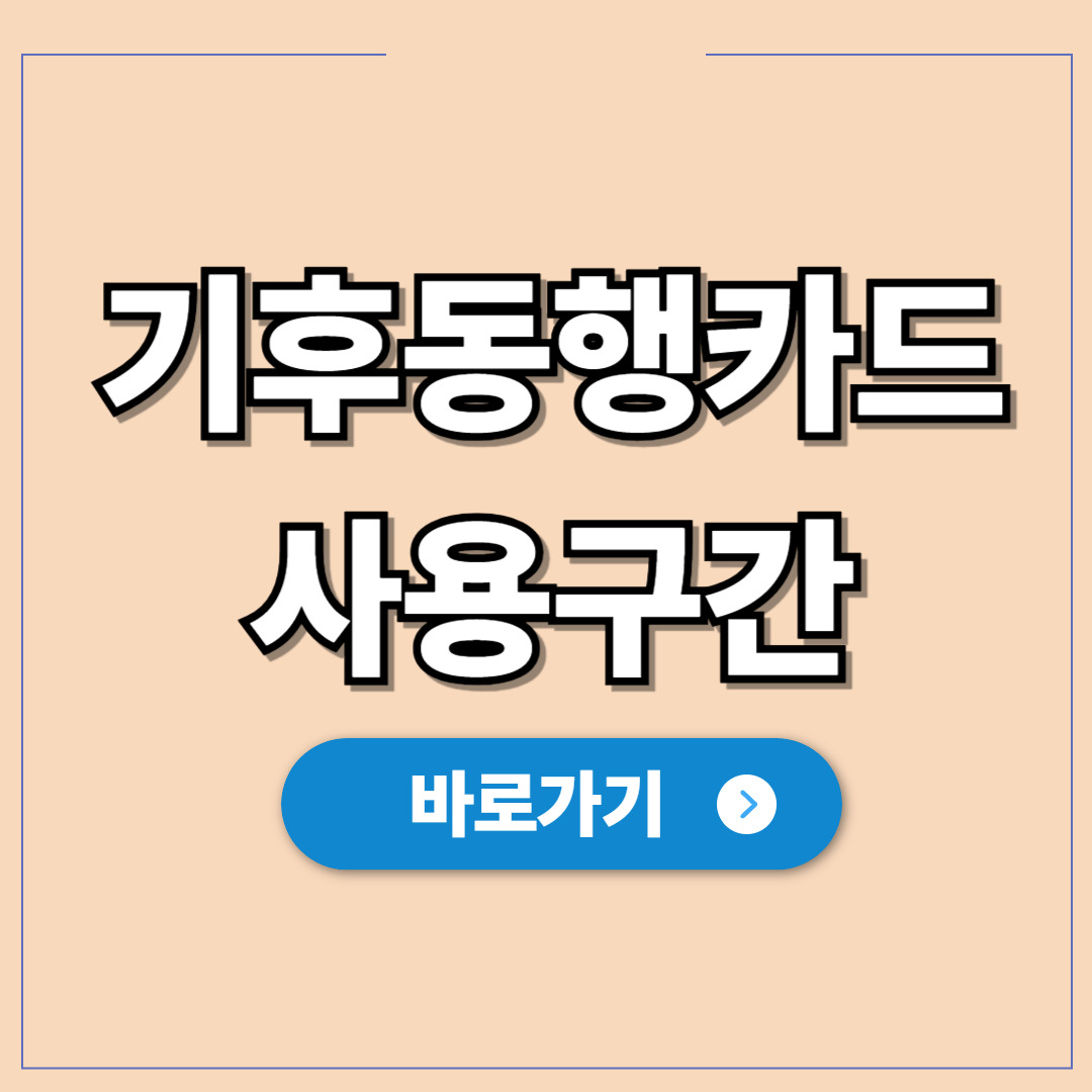 기후동행카드 사용구간, 내릴때 완벽정리 예외구간.jpg