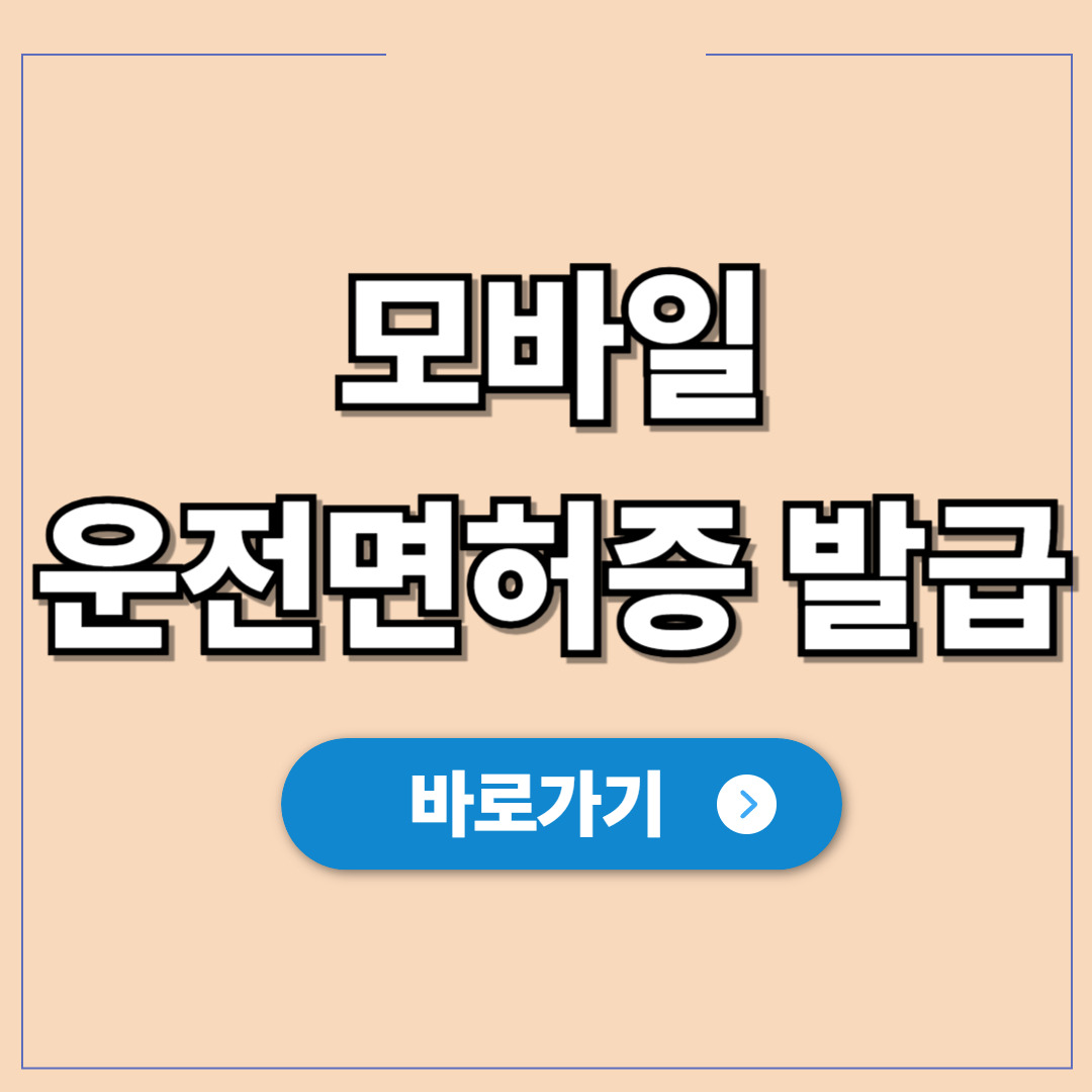 모바일 운전면허증 발급방법 및 종류별 등록 완벽절차.jpg