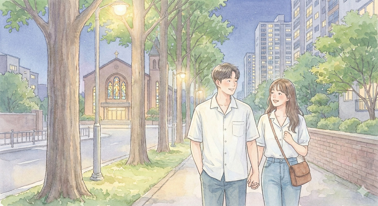 목동성당의 그녀.jpg