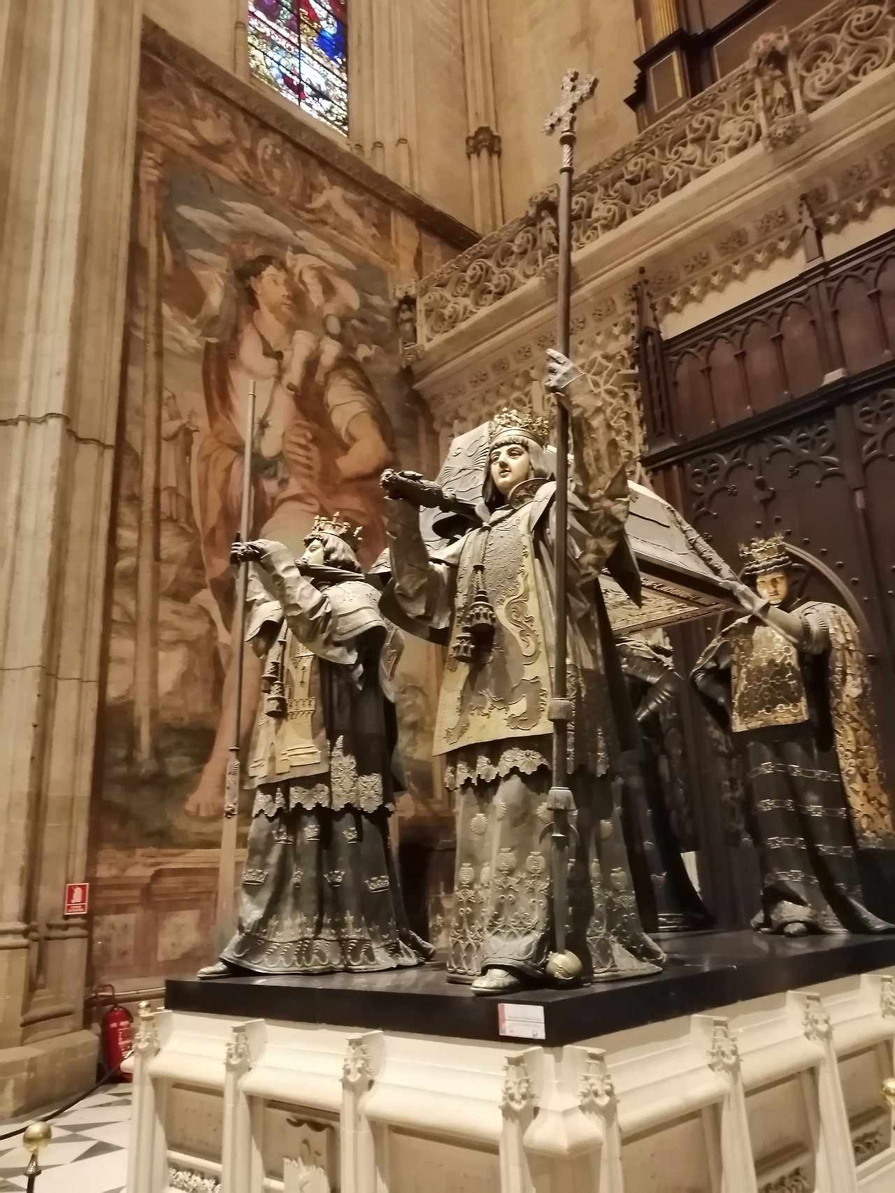 스페인에서 제일 큰 세비야 대성당, 콜럼버스를 만나다
